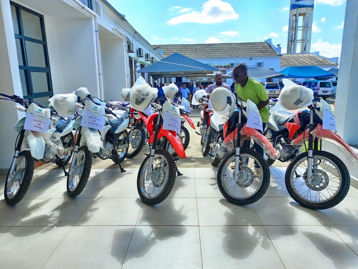 SDPIs recebem motorizadas em Nampula