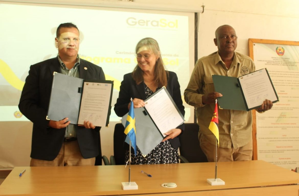 Comunidades de Nampula vão beneficiar de painéis solares domésticos