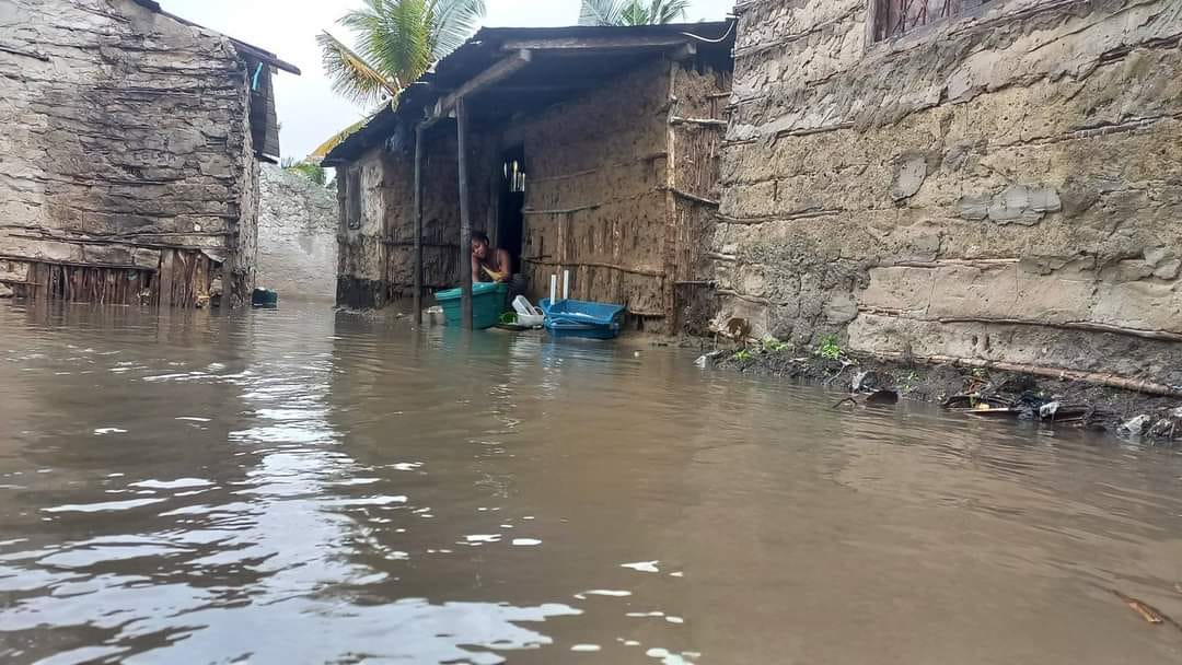 Chuvas inundam algumas aldeias em Cabo delgado