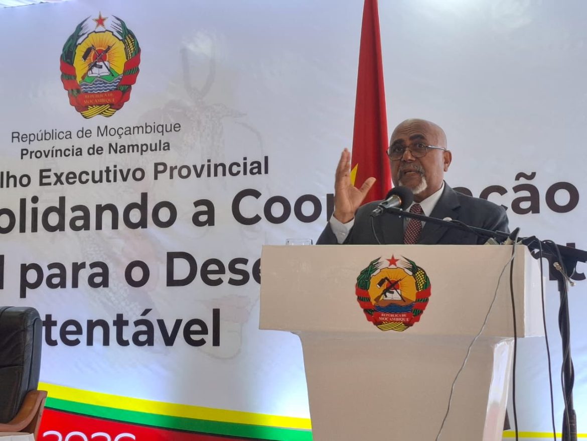 “O desenvolvimento não se herda, constrói-se”, afirma Abdula