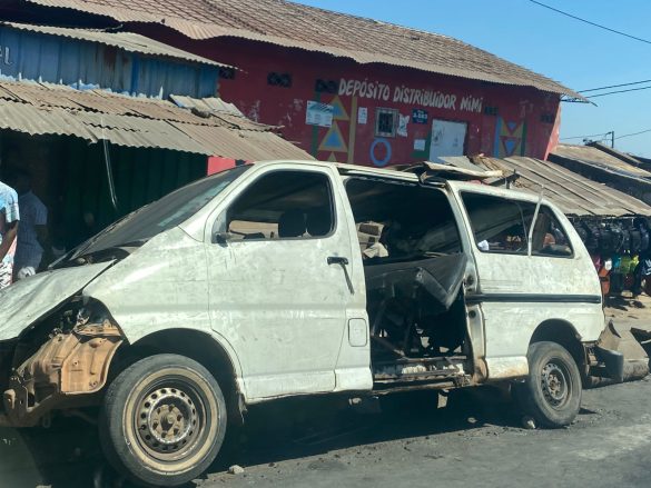 Camião desgovernado deixa 14 feridos no Matadouro