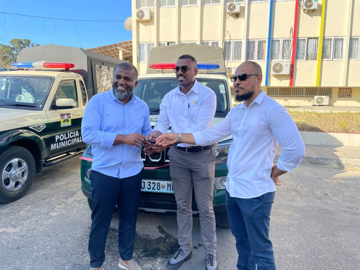 Polícia Municipal de Nacala recebe viaturas
